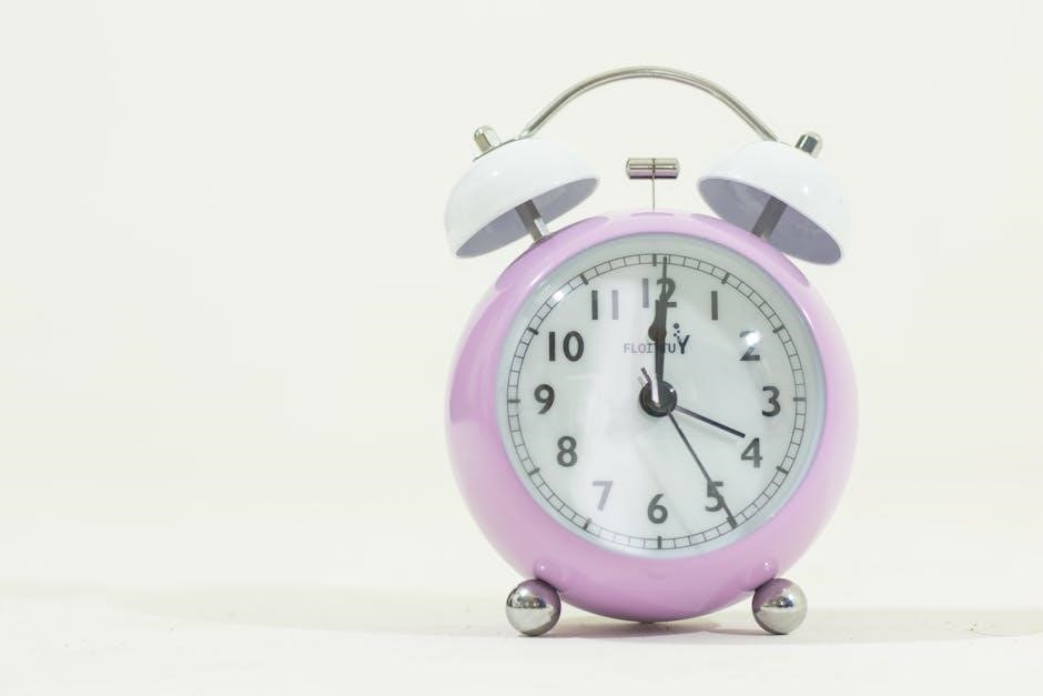 la crosse alarm clock manual