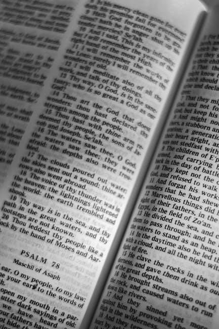 study guide for psalms